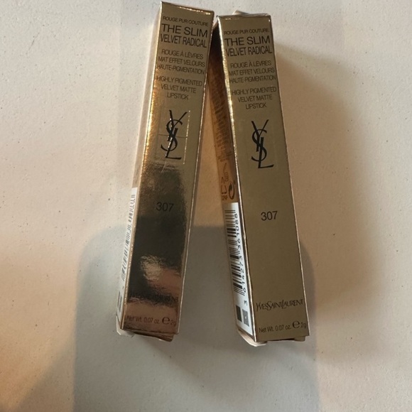 Two New with Box YSL lip sticks new in box fiery spice